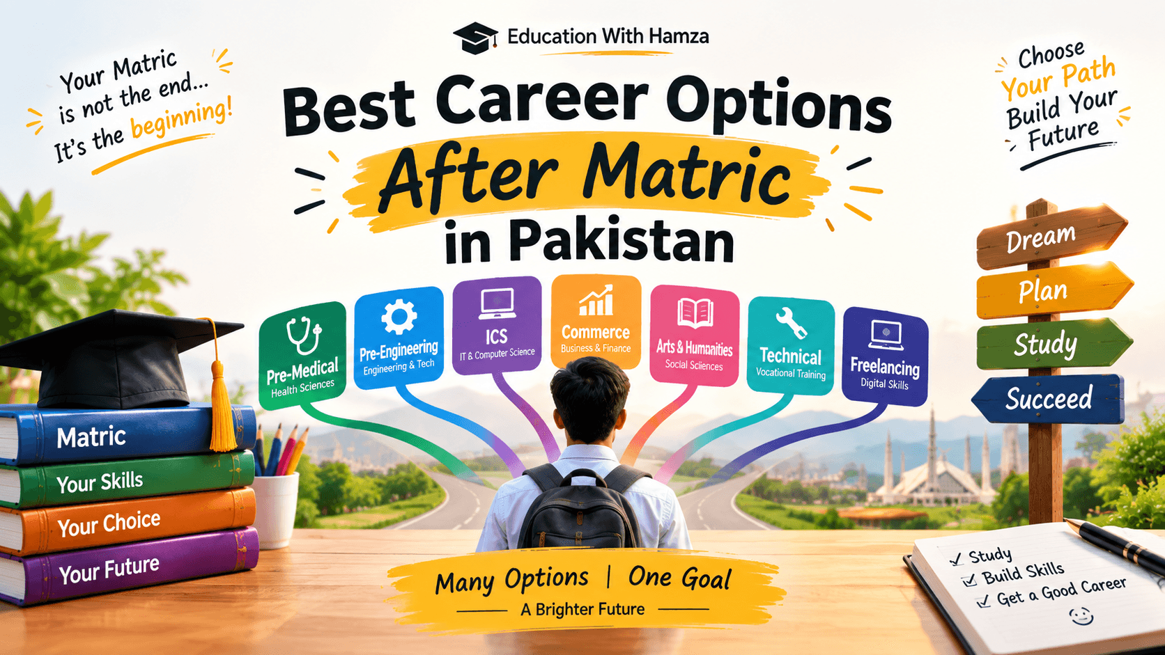 Exploring Promising Career Paths After Matriculation in Pakistan